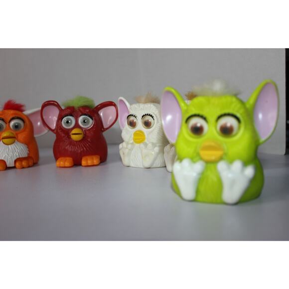 FURBY Figurines McDonald’s Happy Meal Toys 1998 Lot of 10 Vintage (900) - Picture 4 of 4